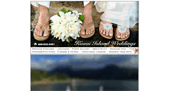 Desktop Screenshot of kauaiislandweddings.com